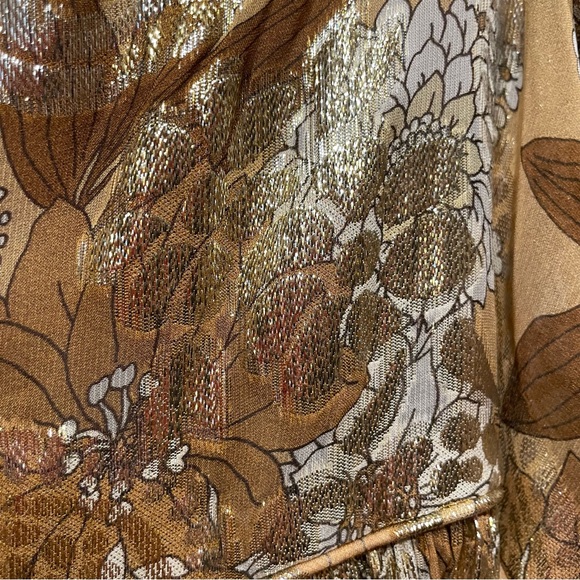 *SOLD* NWT J. Crew Collection Scoopneck Dress in Lurex® Chiffon - Picture 5 of 6